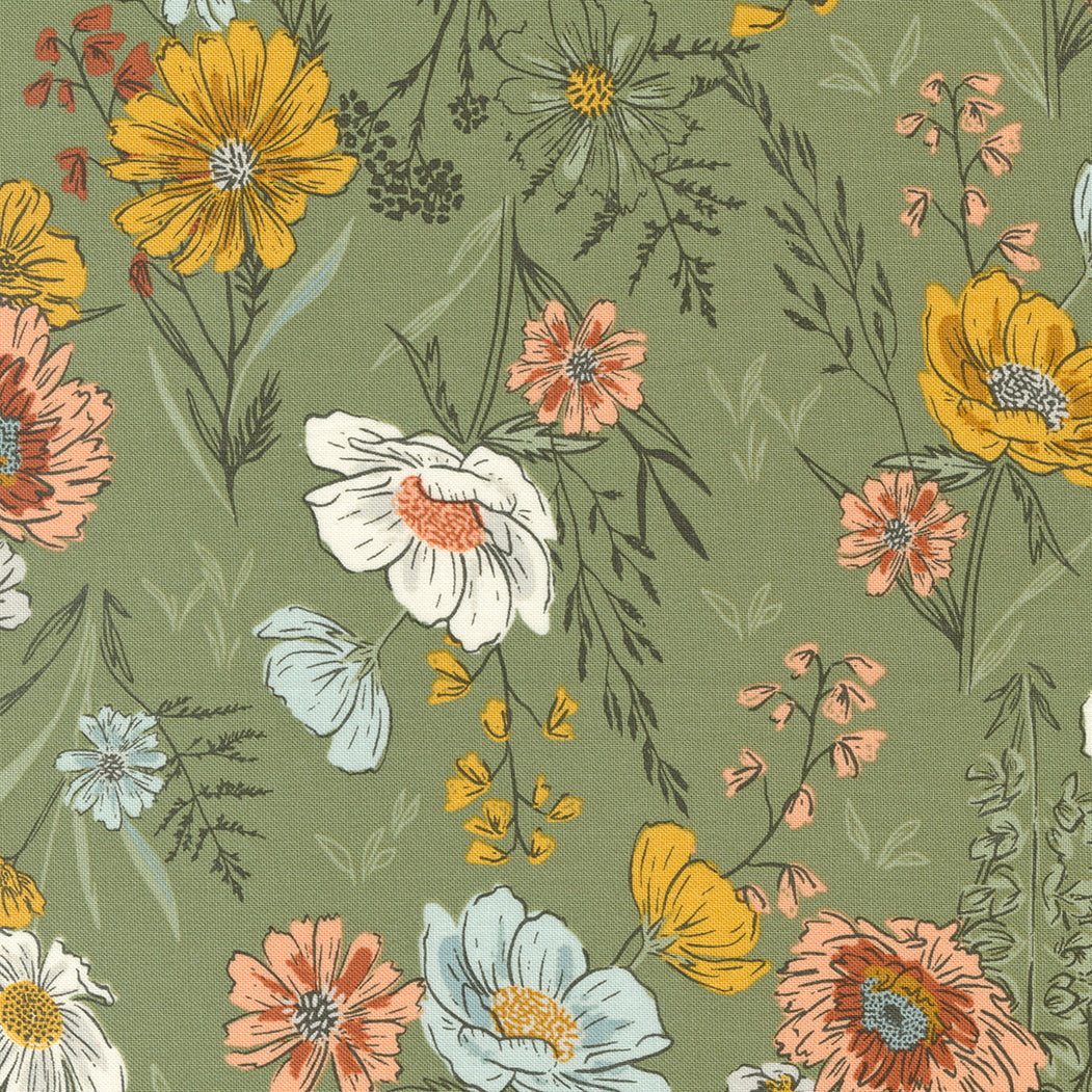 WOODLAND & WILDFLOWERS - From Moda Fabrics