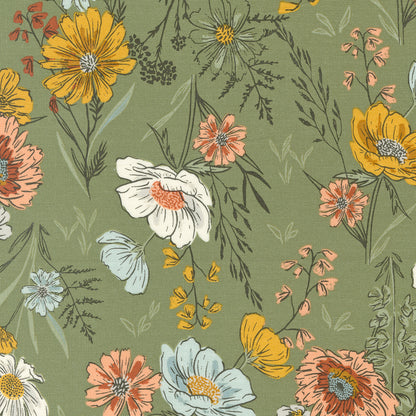 WOODLAND & WILDFLOWERS - From Moda Fabrics