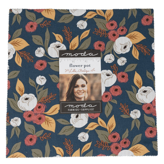 Layer Cake - Flower Pot - Moda Fabric Code LC5160