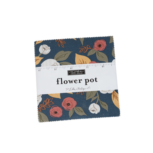 FLOWER POT- Charm Pack - Moda Stock Code PP5160