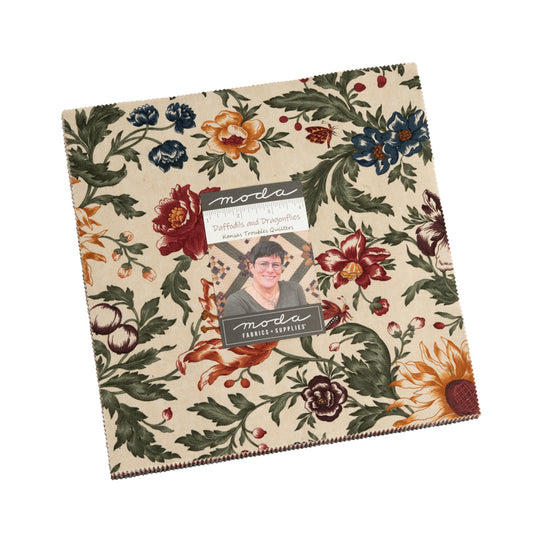 Layer Cake - DAFFODILS AND DRAGONFLIES - Moda Fabric Code  LC9700