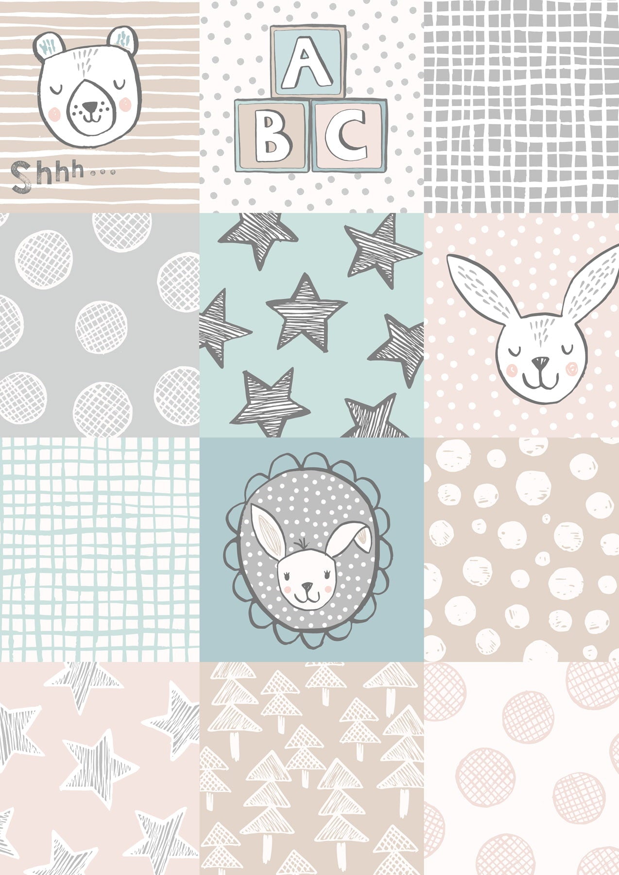 Bella Bunny & Bear - From Lewis and Irene