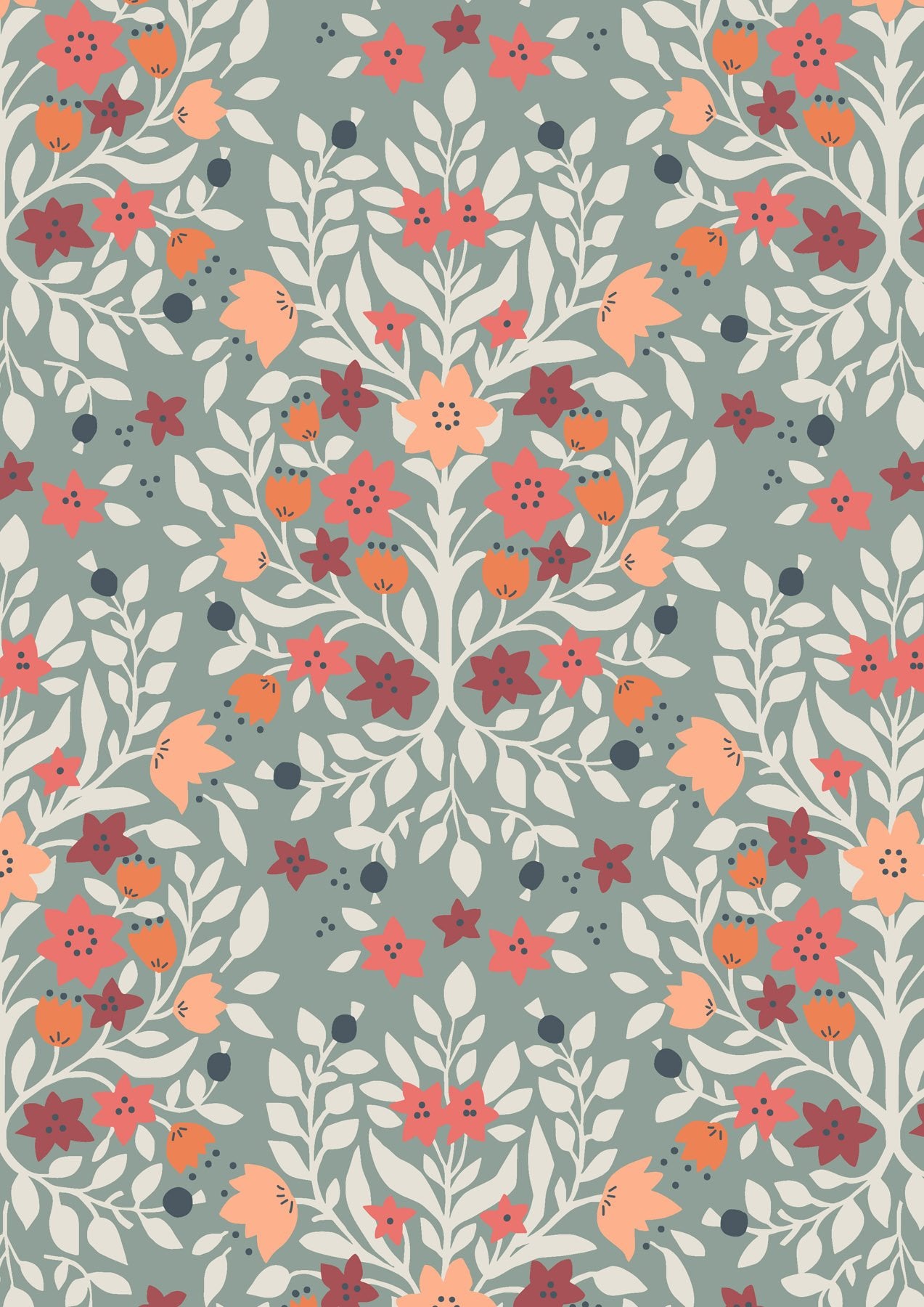 FOLK FLORAL - From Lewis and Irene