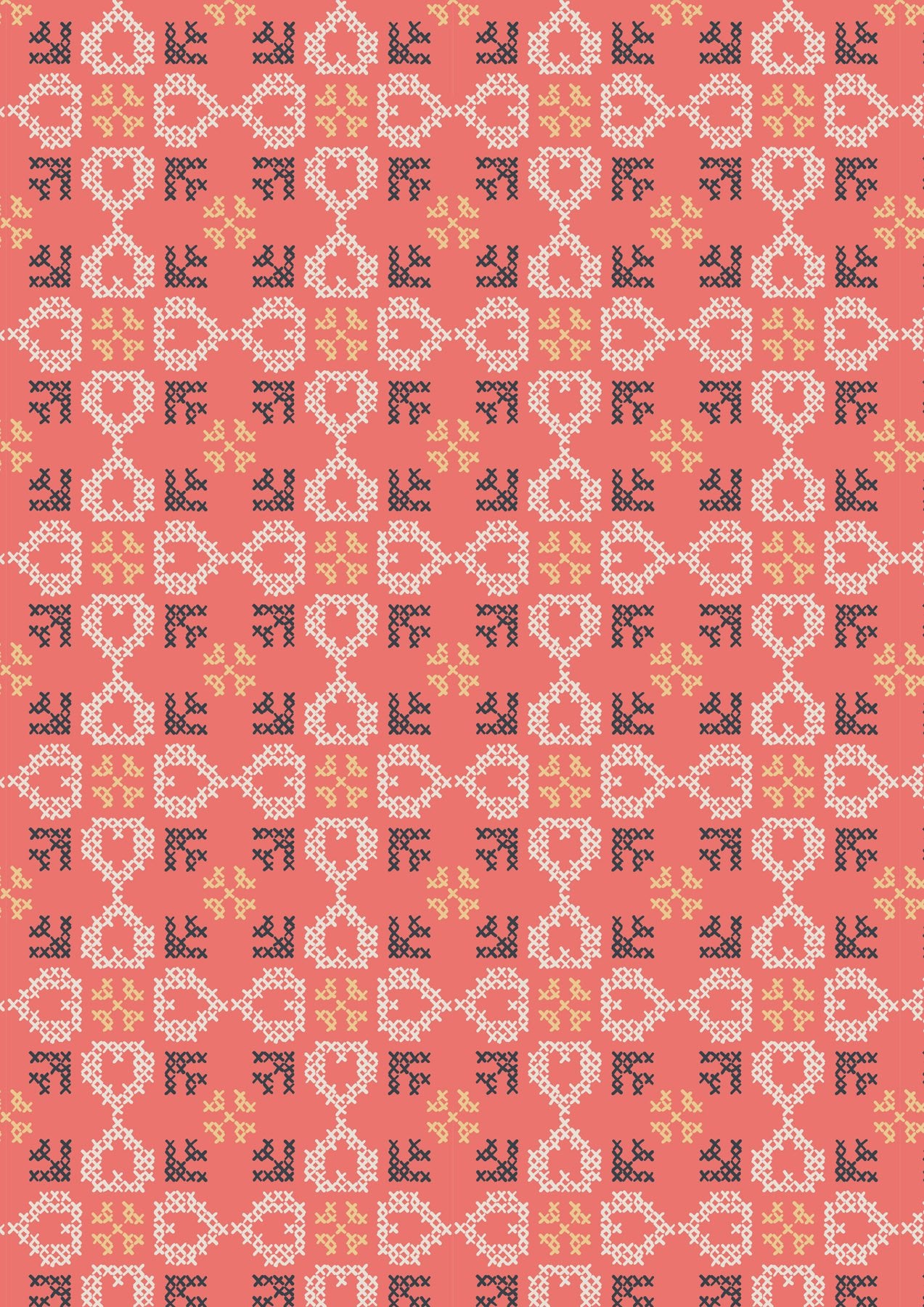FOLK FLORAL - From Lewis and Irene