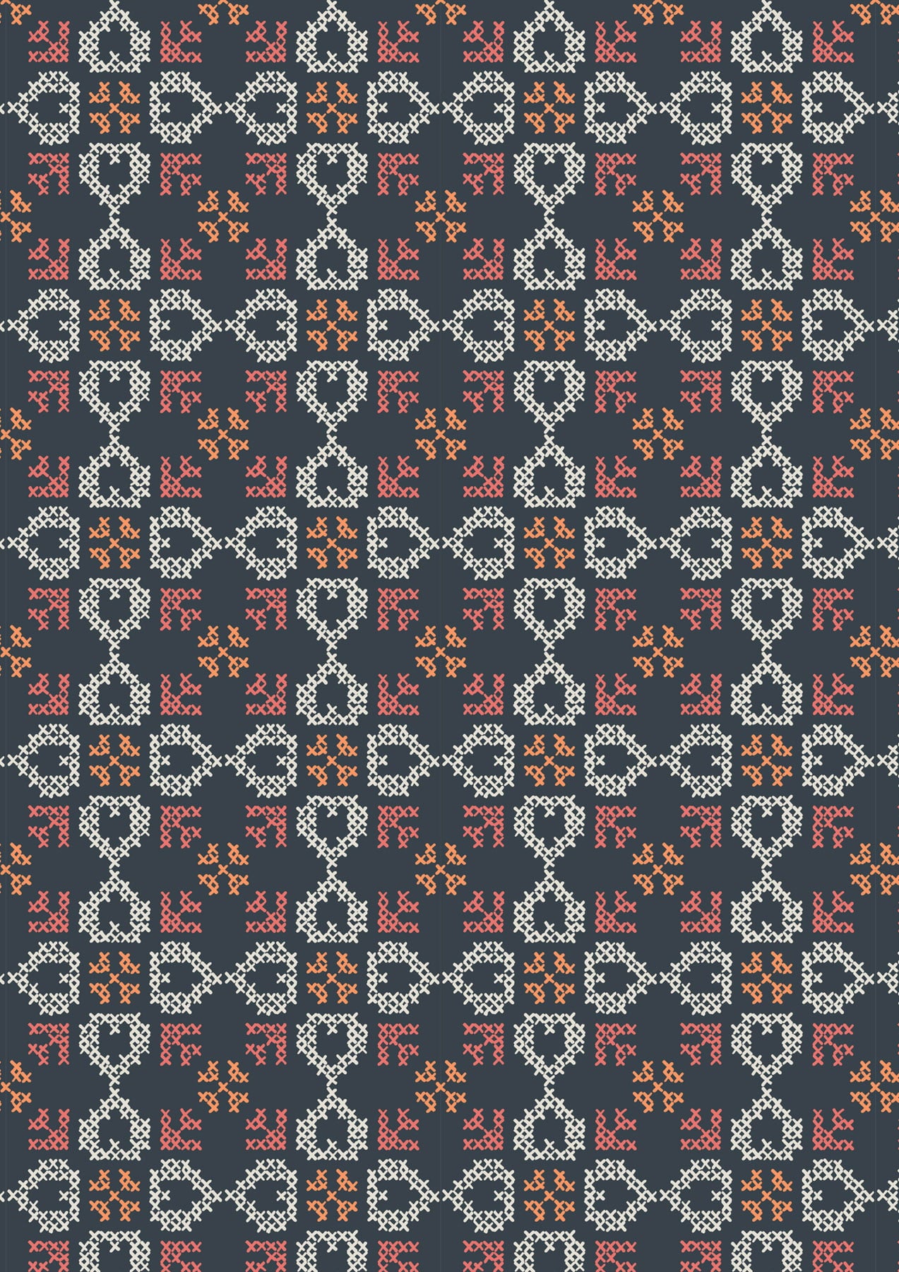 FOLK FLORAL - From Lewis and Irene