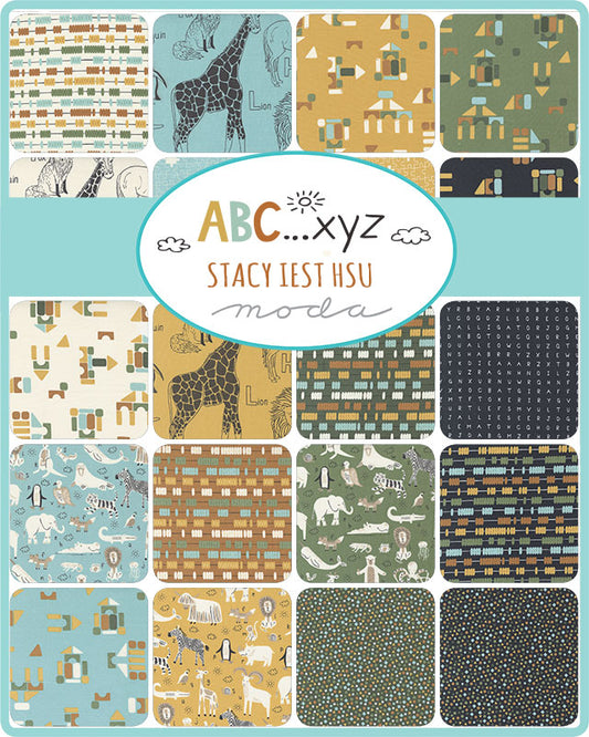 Jelly Roll - ABCXYZ - Moda Fabric Code JR