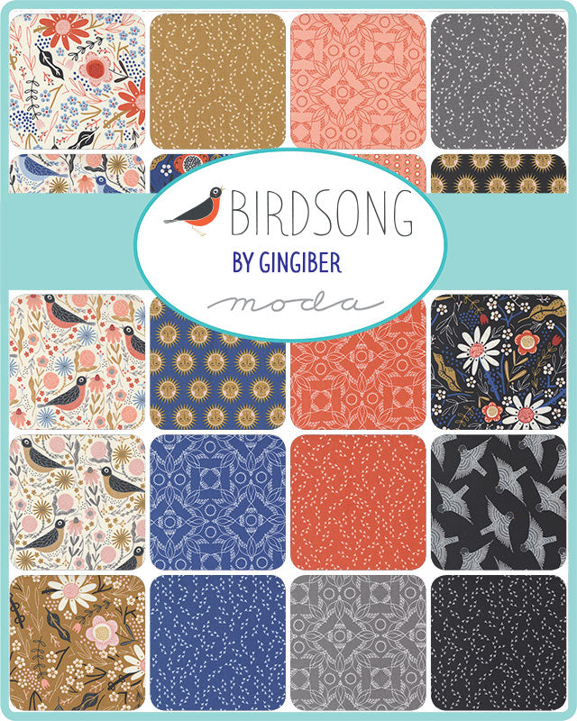 BIRDSONG - Jelly Roll  - Moda Code JR48350
