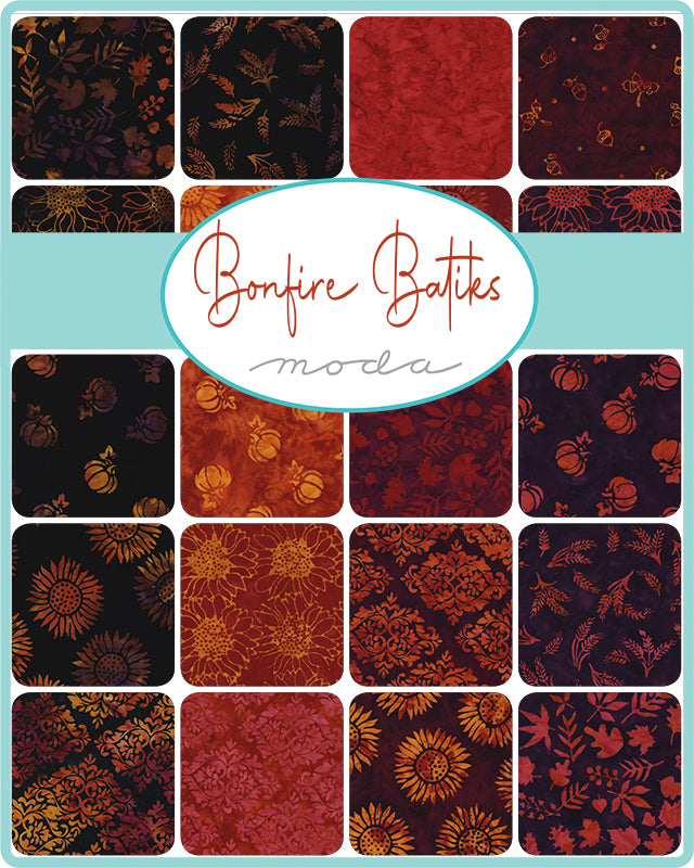 Jelly Roll - BONFIRE BATIKS - Moda Fabric Code JR4364