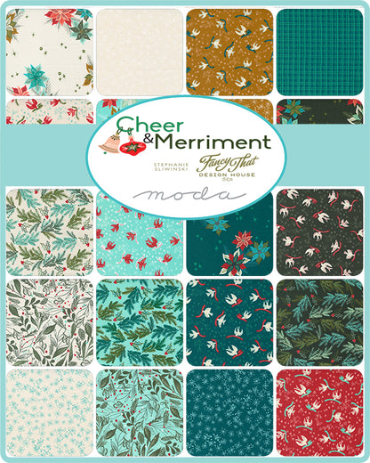 CHEER AND MERRIMENT-  Layer Cake  - Moda Fabric Code LC45530