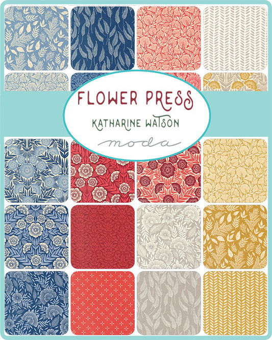 FLOWER PRESS - By Katharine Watson - From Moda Fabrics