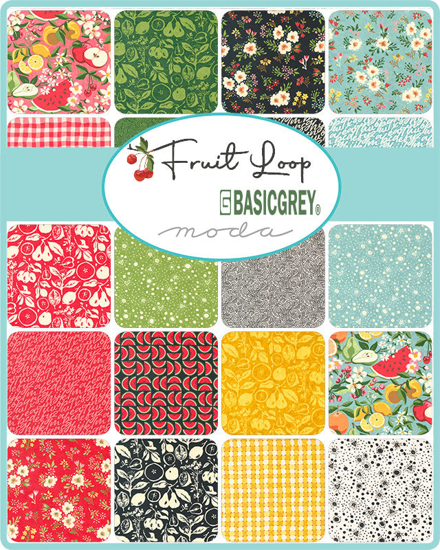 FRUIT LOOP - JELLY ROLL - Moda Fabric Code 30730JR