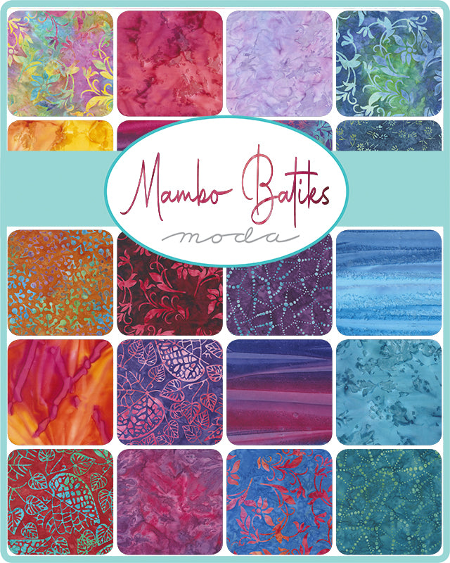 MAMBO BATIKS -  Layer Cake  - Moda Fabric Code LC4365