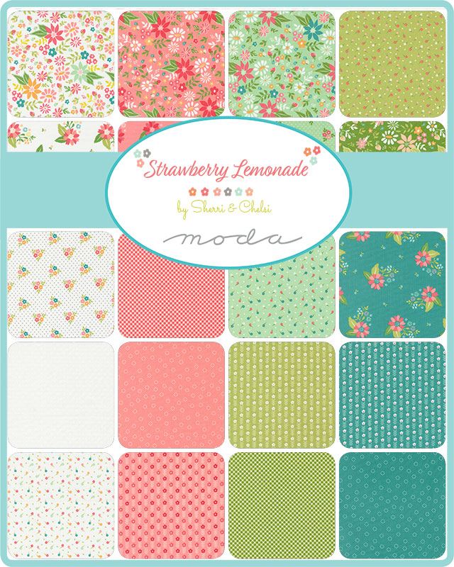 STRAWBERRY LEMONADE - By SHERRI & CHELSI - From Moda Fabrics
