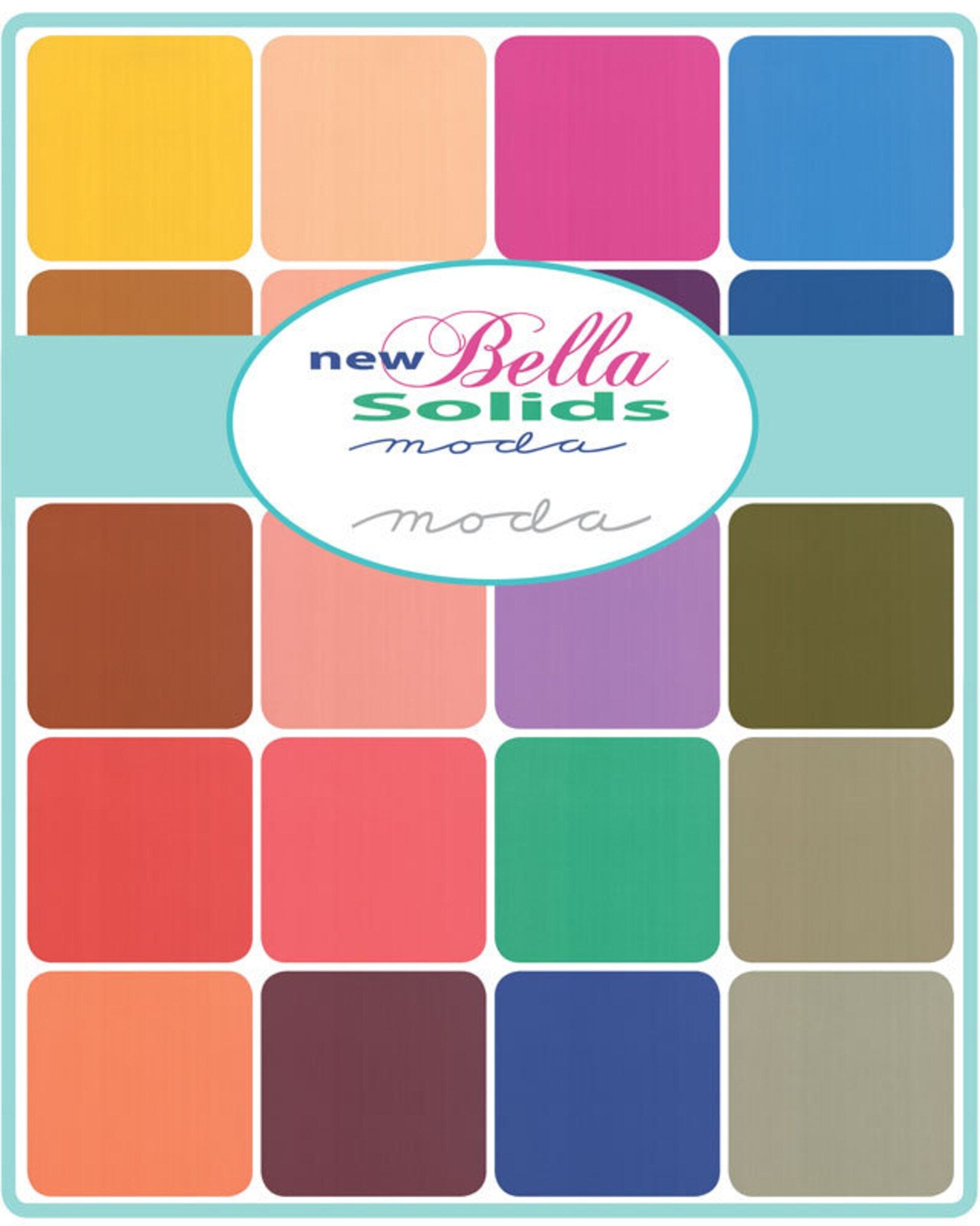 Bella Solids Collection - By Moda Fabrics – Oakwood Embroidery
