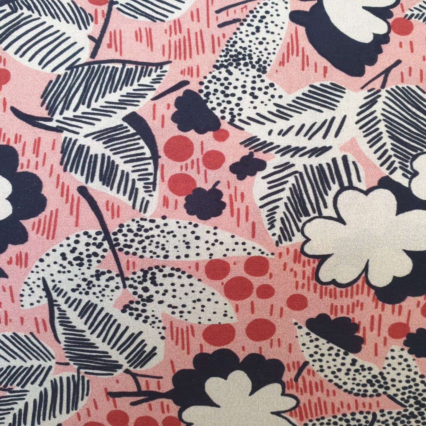 Jackie Vintage Viscose Lawn - Pink by Fabric Godmother (2022 Range)