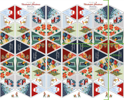 Little Johnny Illustrative Christmas Bunting