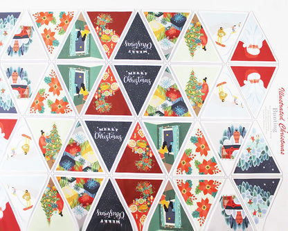 Little Johnny Illustrative Christmas Bunting