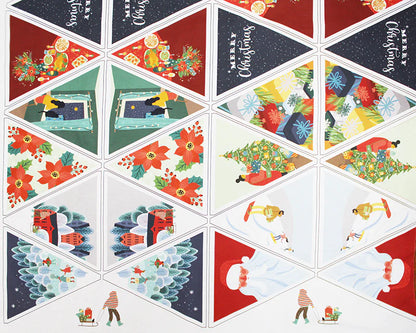 Little Johnny Illustrative Christmas Bunting