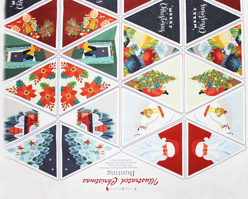 Little Johnny Illustrative Christmas Bunting