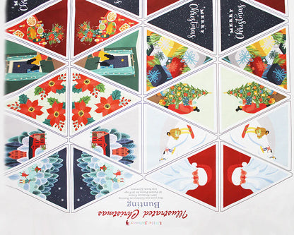 Little Johnny Illustrative Christmas Bunting