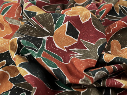 Saffron Flower Viscose & Linen - Sienna by Fabric Godmother (2024 Range)