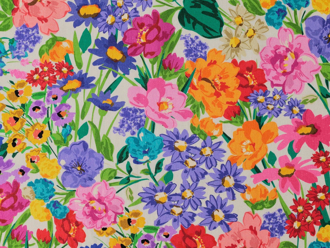 Linnaea Viscose & Linen - Ivory by Fabric Godmother (2024 Range)