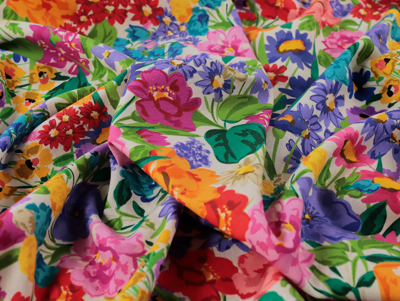 Linnaea Viscose & Linen - Ivory by Fabric Godmother (2024 Range)