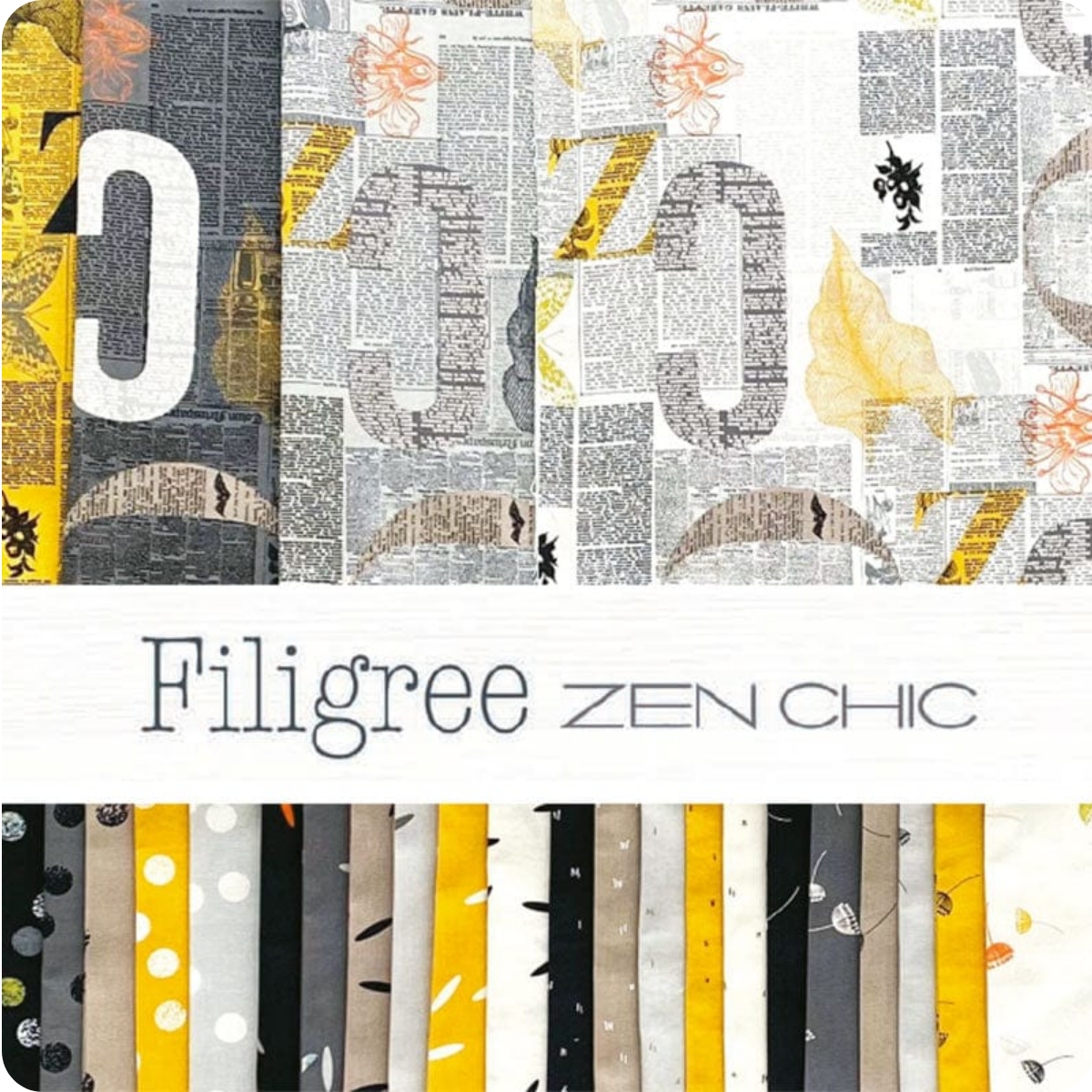 Jelly Roll - Filgree - Moda Fabric Code JR1810