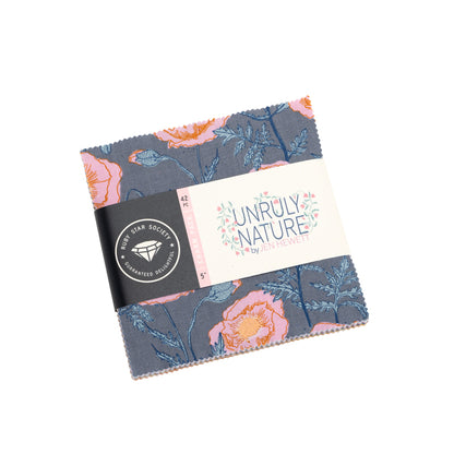 Charm Pack - UNRULY NATURE - Moda Stock Code RS6009PP RUBY STAR SOCIETY