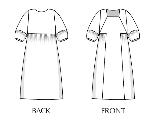 Sew Different - Mahal Dress (Pink City Collection) - UK Size 8-26 Dressmaking Pattern