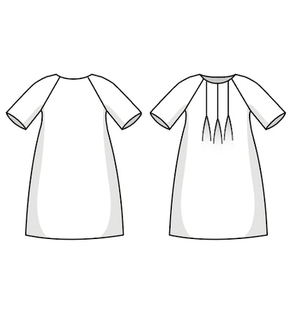 Sew Different -  Triple Tuck Smock - UK Size 8-26 Dressmaking Pattern