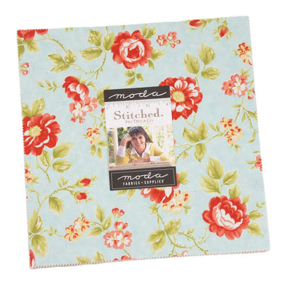 STITCHED - Layer Cake - Moda Fabric Code LC20430