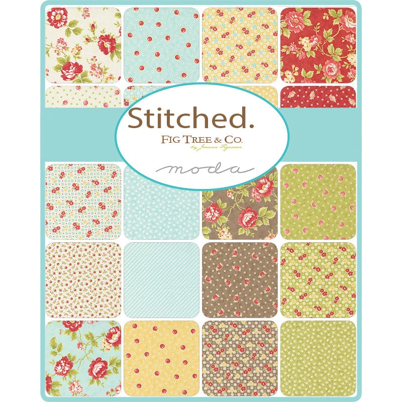 STITCHED - Layer Cake - Moda Fabric Code LC20430