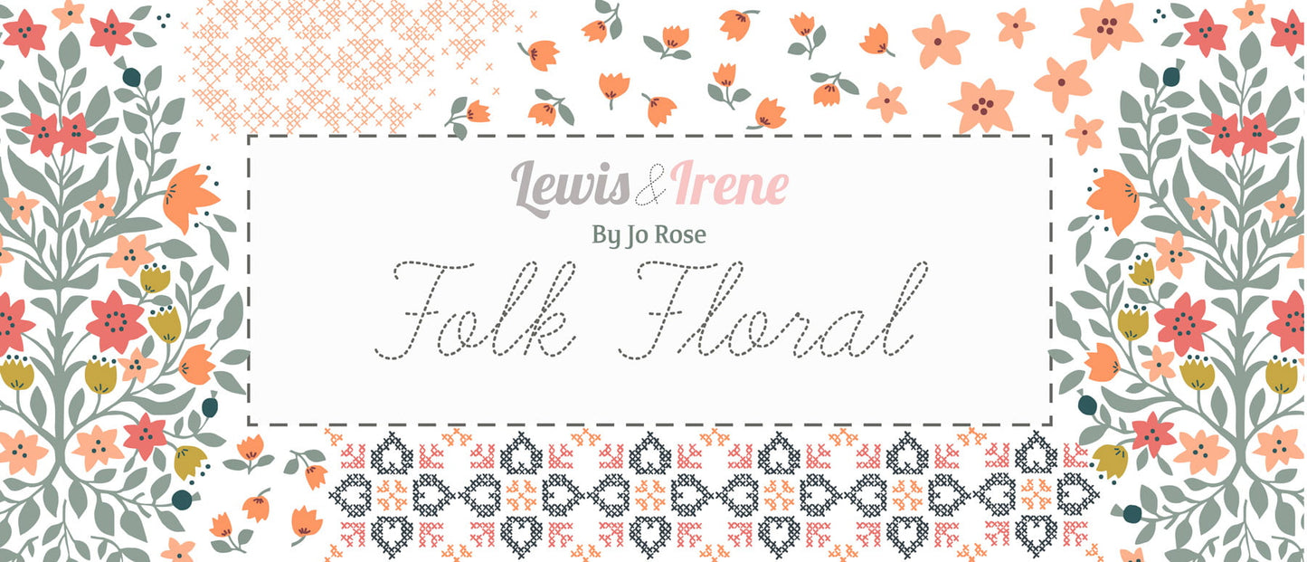 FOLK FLORAL - From Lewis and Irene