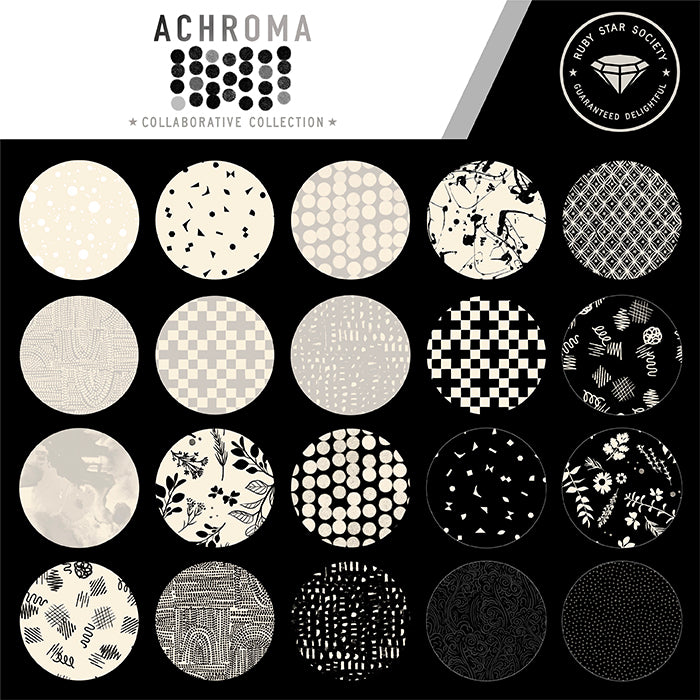 ACHROMA- Jelly Roll - By Ruby Star Society - Moda Code RS5092JR