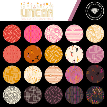 Charm Pack - LINEAR - by RUBY STAR SOCIETY - from  Moda Stock Code RS1047PP