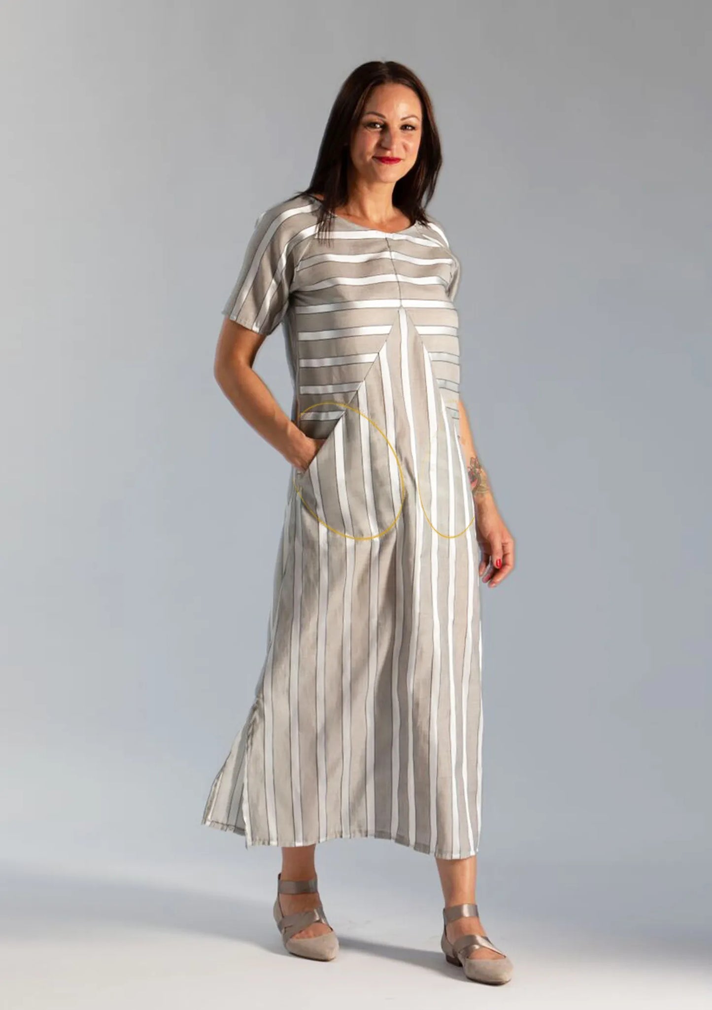 Sew Different - Moon Pocket Maxi - UK Size 8-26 Dressmaking Pattern
