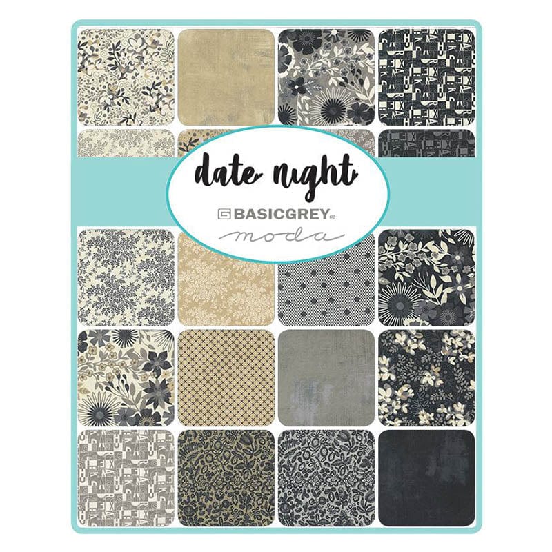 DATE NIGHT - FAT QUARTER BUNDLE  - Moda code AB30710