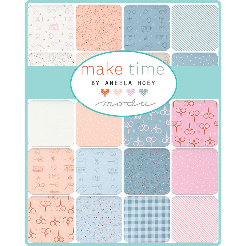 MAKE TIME - FAT EIGHTH BUNDLE  - Moda code 24570F8