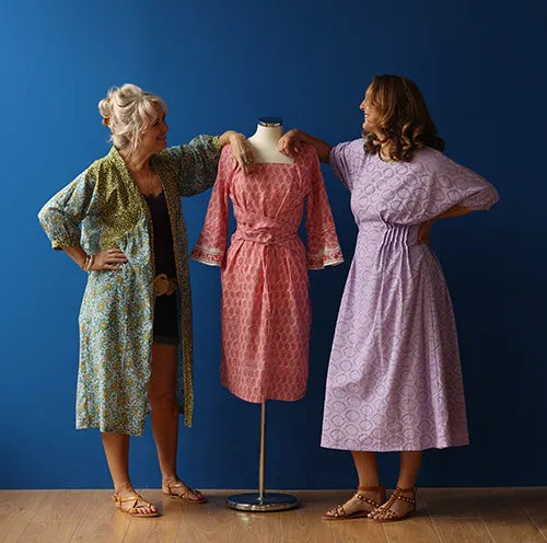 Sew Different - Arya Pleat Dress (Pink City Collection) - UK Size 8-26 Dressmaking Pattern